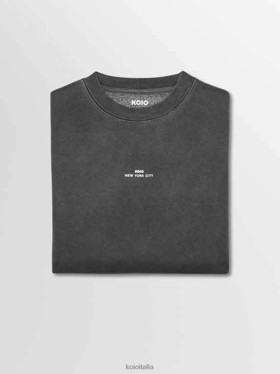 KOIO unisex Felpa Vinci scisto collezione 4TJLH135