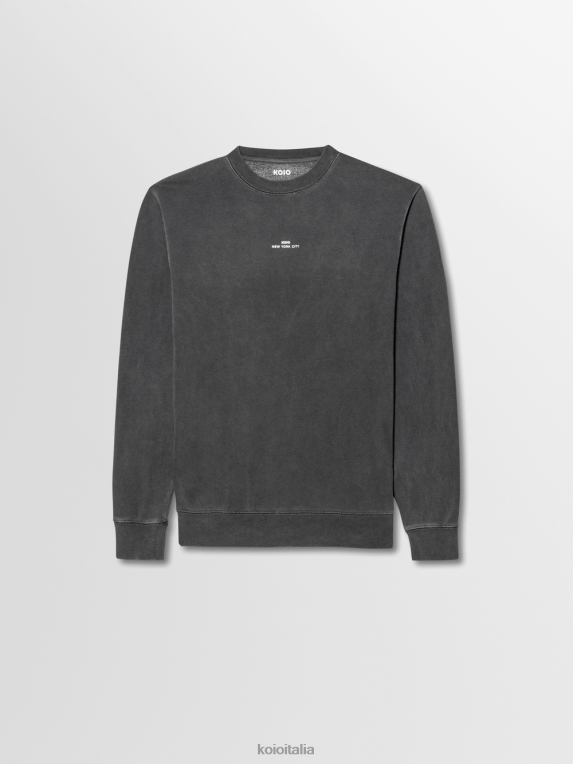 KOIO unisex Felpa Vinci scisto collezione 4TJLH135