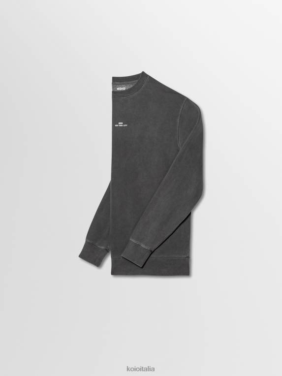 KOIO unisex Felpa Vinci scisto collezione 4TJLH135