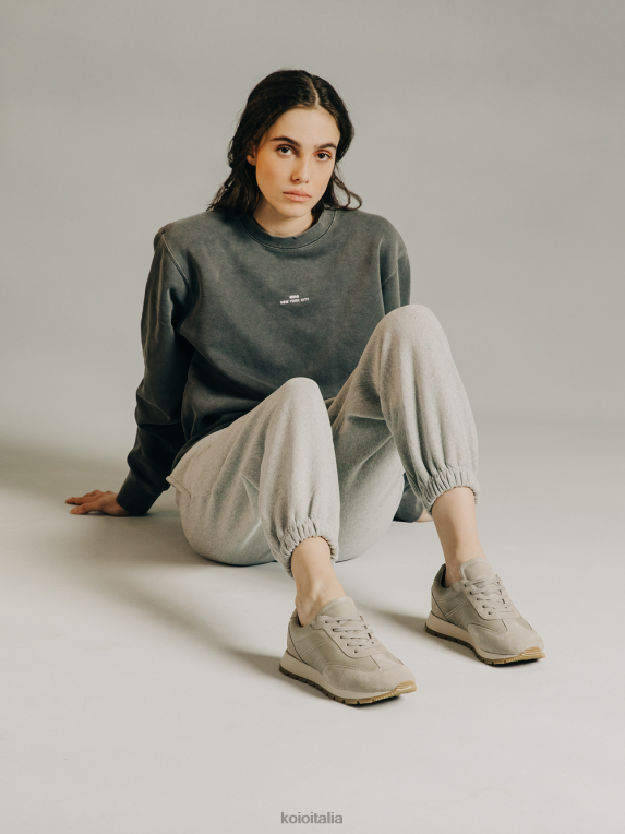 KOIO unisex Felpa Vinci scisto collezione 4TJLH135
