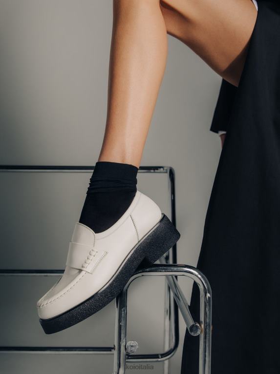 KOIO donne Bari avorio scarpe 4TJLH217