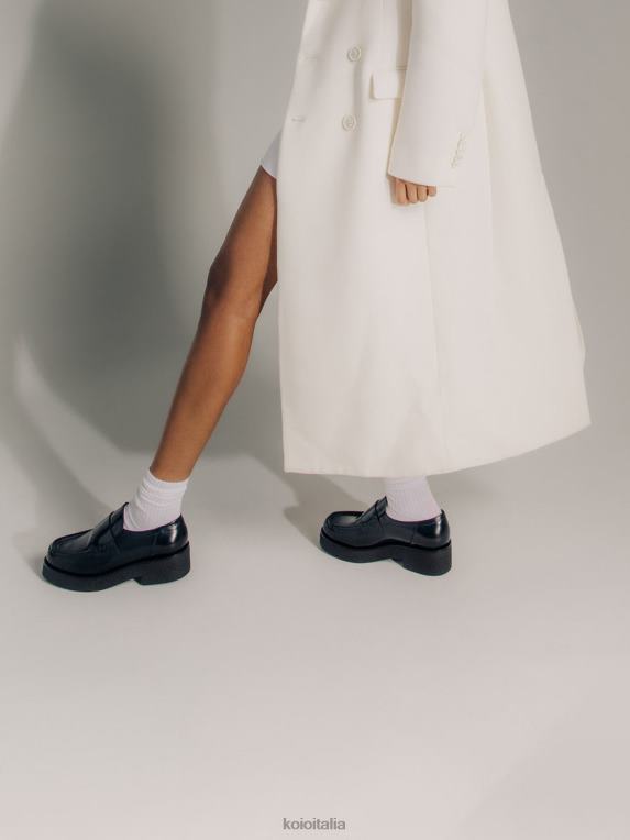 KOIO donne Bari nero lucido scarpe 4TJLH214