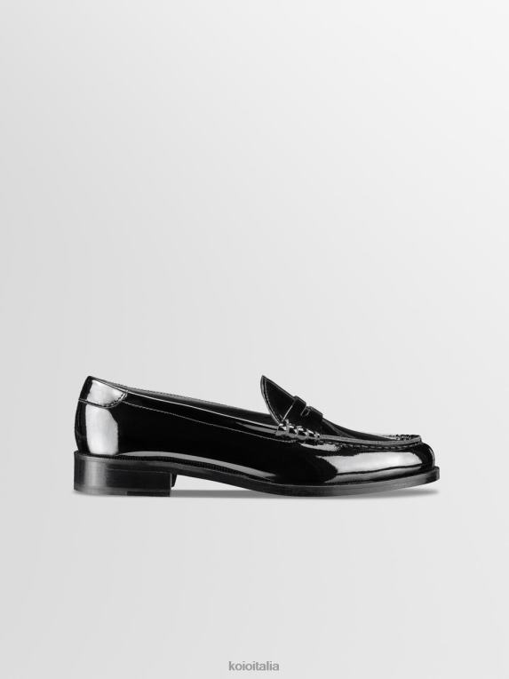 KOIO donne Brera brevetto nero scarpe 4TJLH213