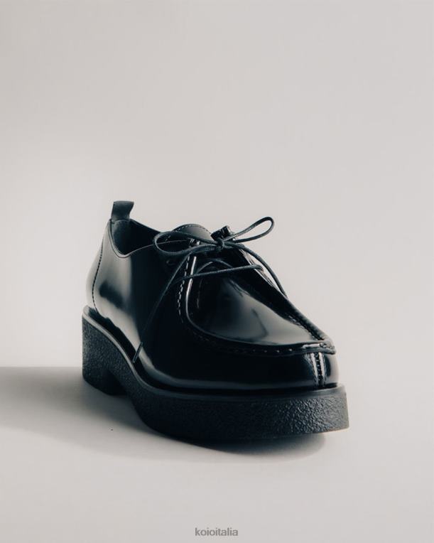 KOIO donne siena nero lucido scarpe 4TJLH218
