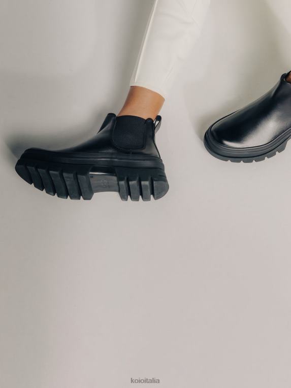 KOIO donne verona nero scarpe 4TJLH204