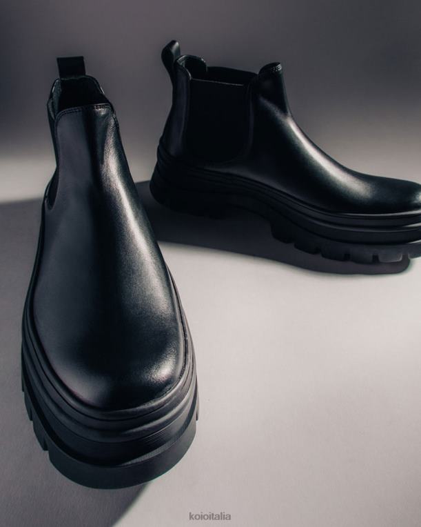 KOIO donne verona nero scarpe 4TJLH204