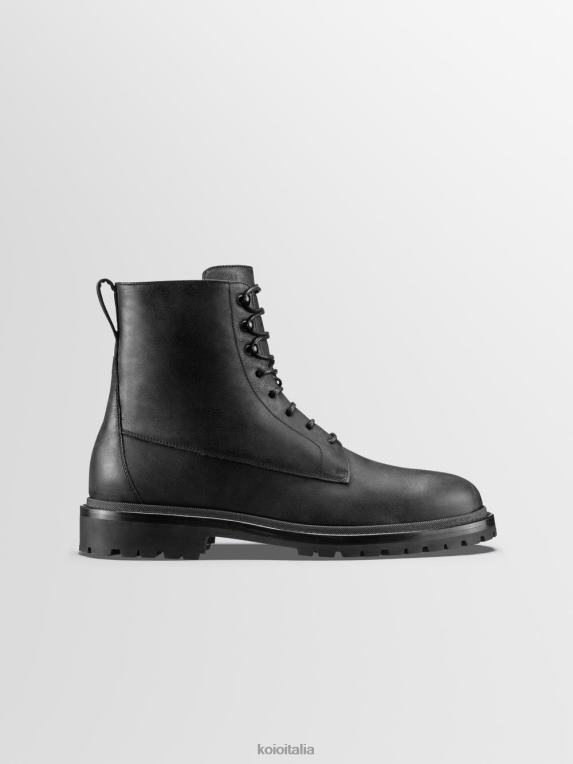 KOIO uomini Como nero scarpe 4TJLH99