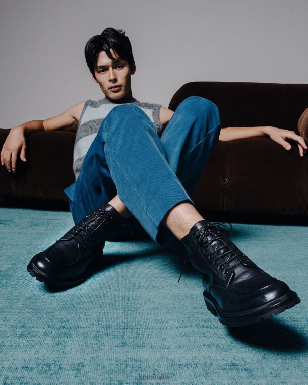 KOIO uomini Milo nero scarpe 4TJLH91