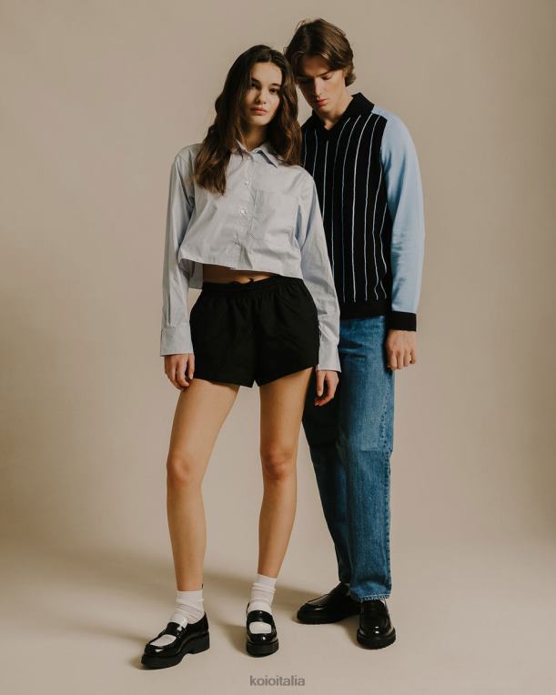 KOIO uomini arezzo nero scarpe 4TJLH103