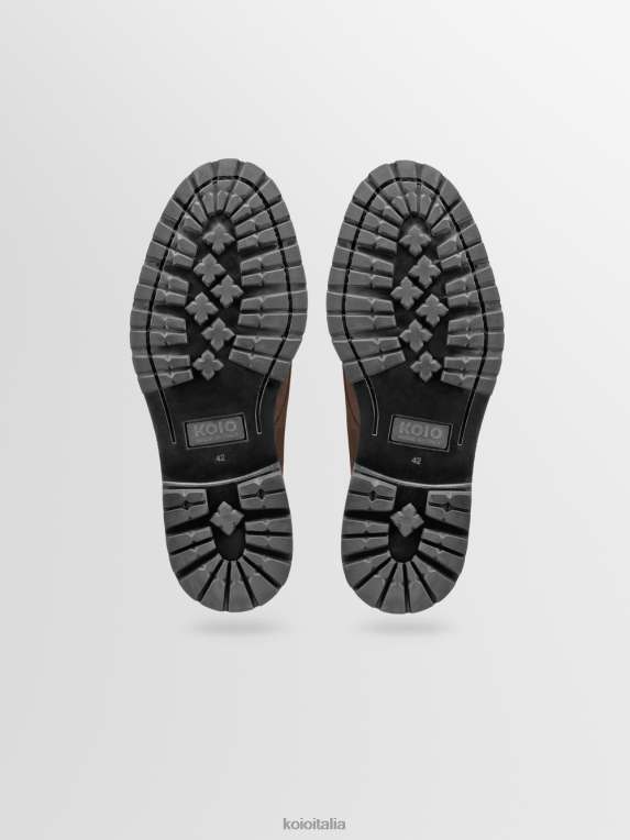 KOIO uomini bergamo cioccolato scarpe 4TJLH94