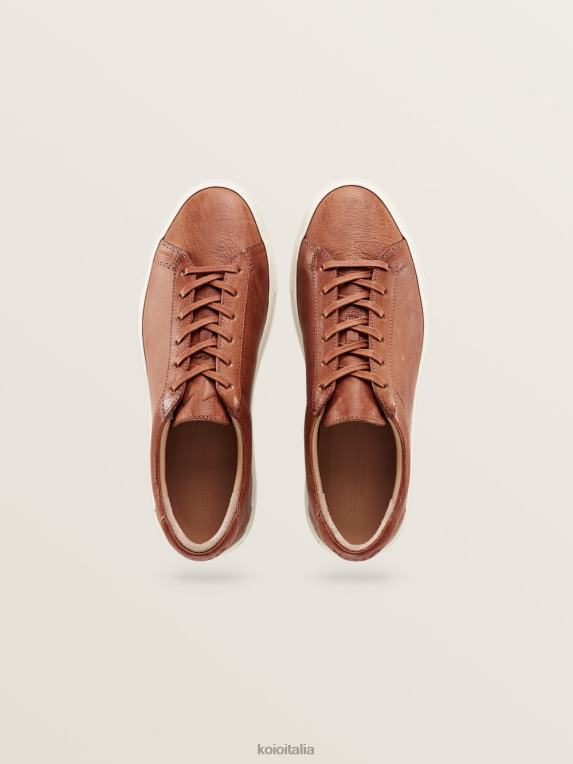 KOIO uomini capri rigenerante castagna scarpe 4TJLH37
