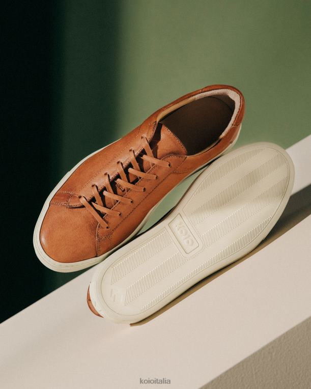 KOIO uomini capri rigenerante castagna scarpe 4TJLH37