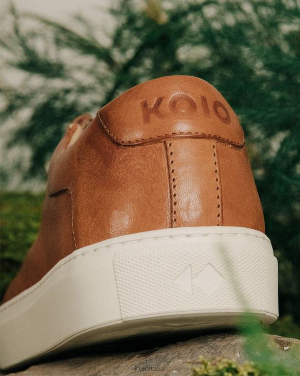 KOIO uomini capri rigenerante castagna scarpe 4TJLH37
