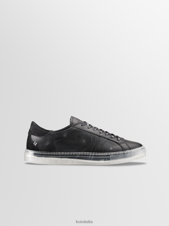 KOIO uomini fabro ghiaccio nero scarpe 4TJLH45
