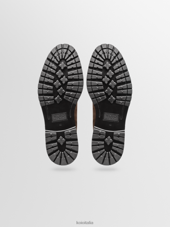 KOIO uomini fermo cioccolato scarpe 4TJLH86