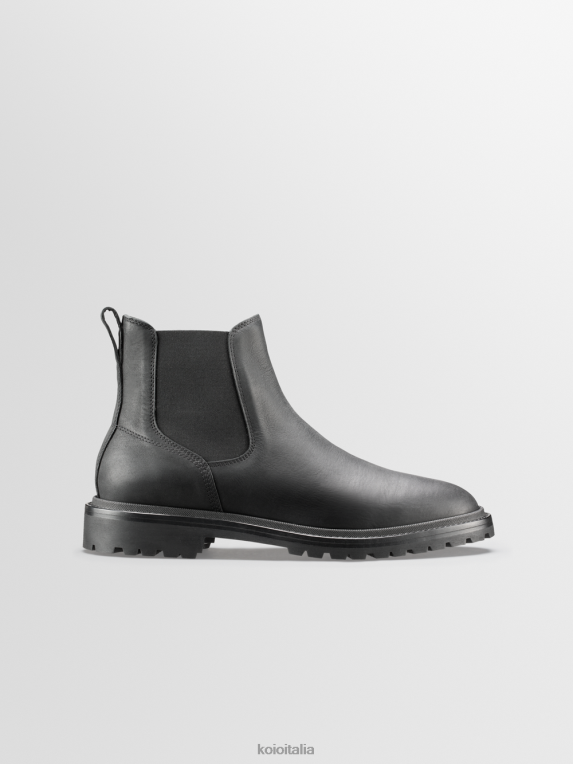 KOIO uomini fermo nero scarpe 4TJLH87
