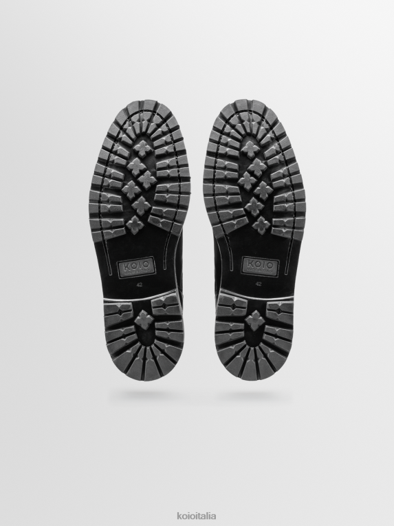 KOIO uomini fermo nero scarpe 4TJLH87