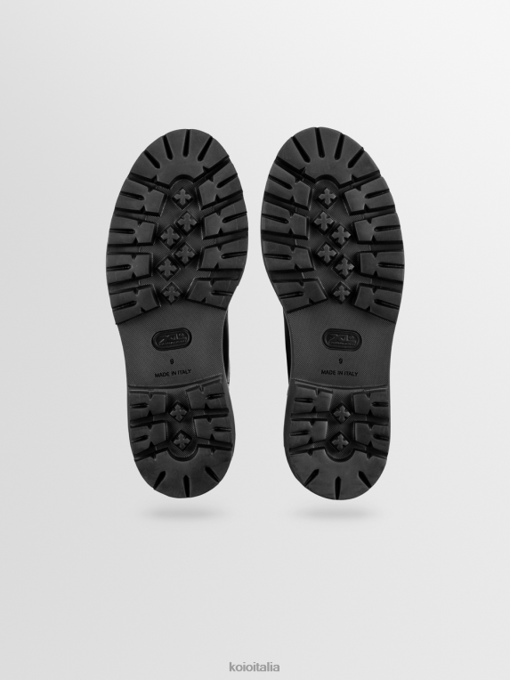 KOIO uomini firenze nero scarpe 4TJLH77