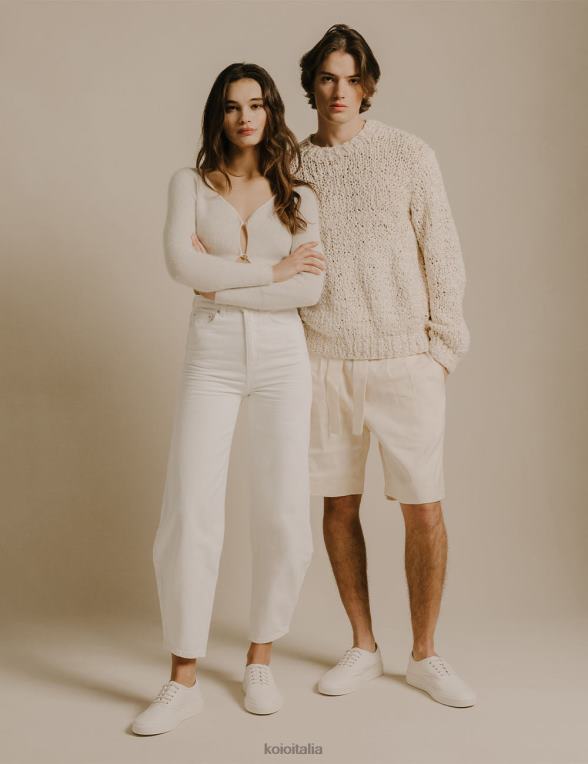 KOIO uomini portofino bianco antico scarpe 4TJLH61